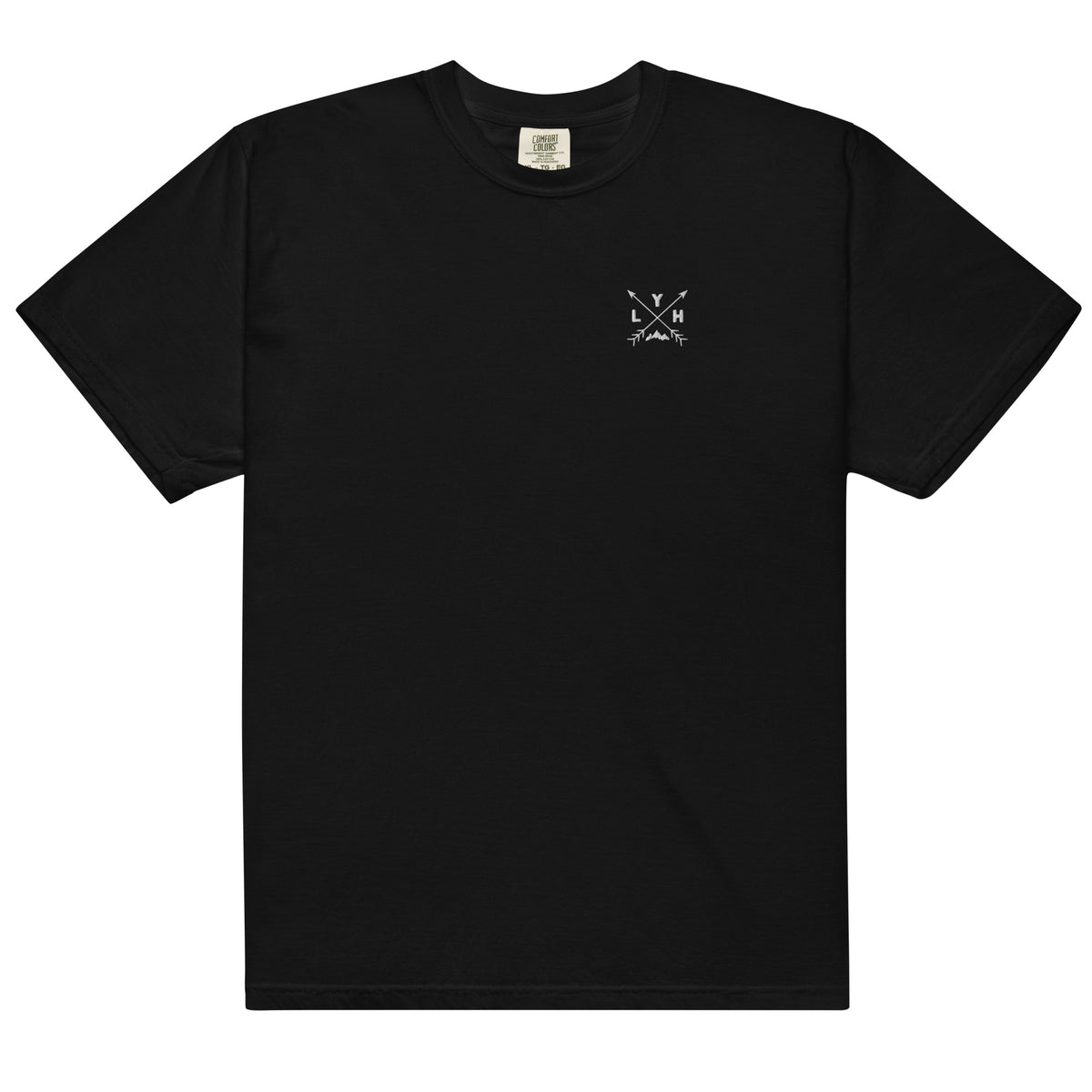 LYH Embroidered garment-dyed heavyweight Unisex Shirt