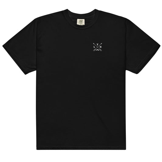 LYH Embroidered garment-dyed heavyweight Unisex Shirt