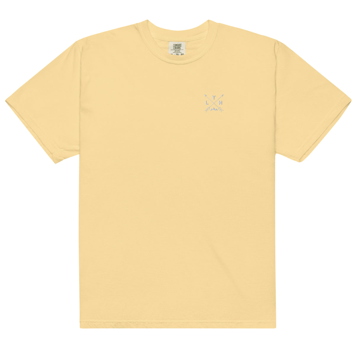 LYH Embroidered garment-dyed heavyweight Unisex Shirt