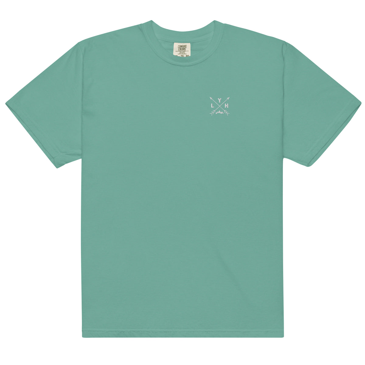 LYH Embroidered garment-dyed heavyweight Unisex Shirt