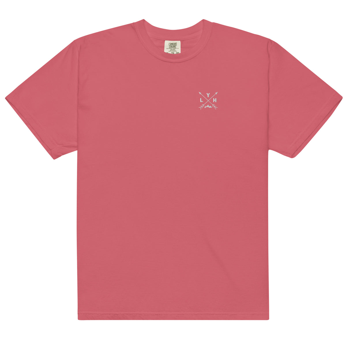 LYH Embroidered garment-dyed heavyweight Unisex Shirt