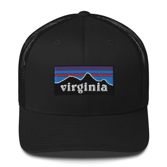 Virginia Mountains Trucker Hat
