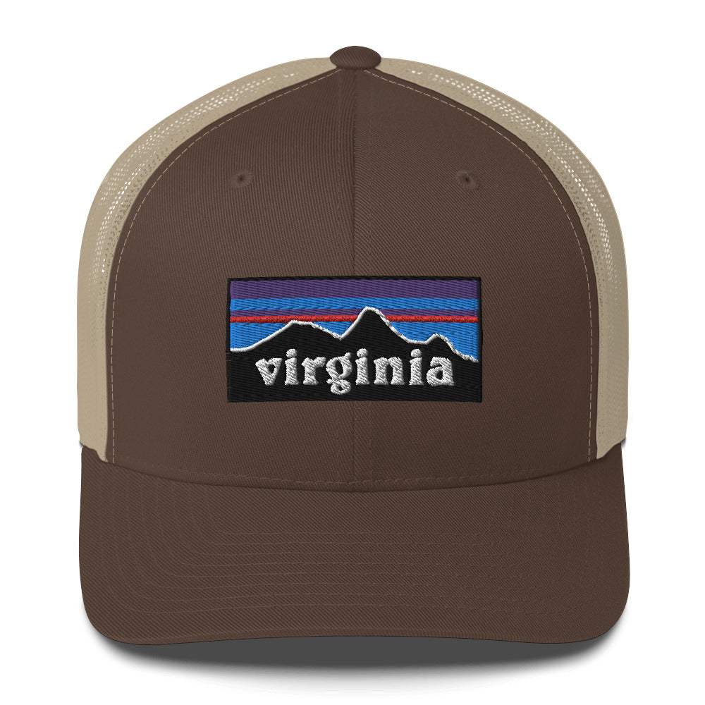 Virginia Mountains Trucker Hat