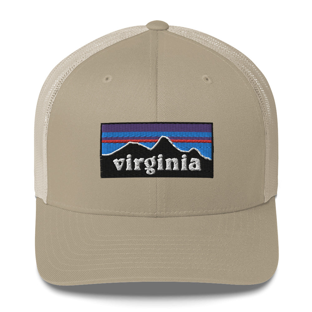 Virginia Mountains Trucker Hat