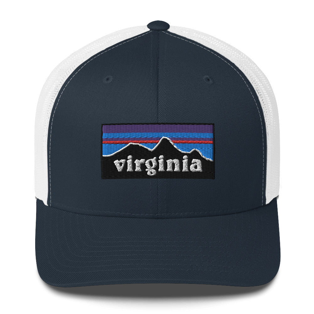 Virginia Mountains Trucker Hat