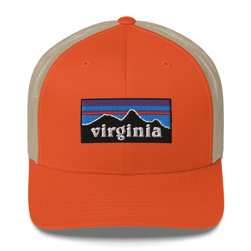 Virginia Mountains Trucker Hat