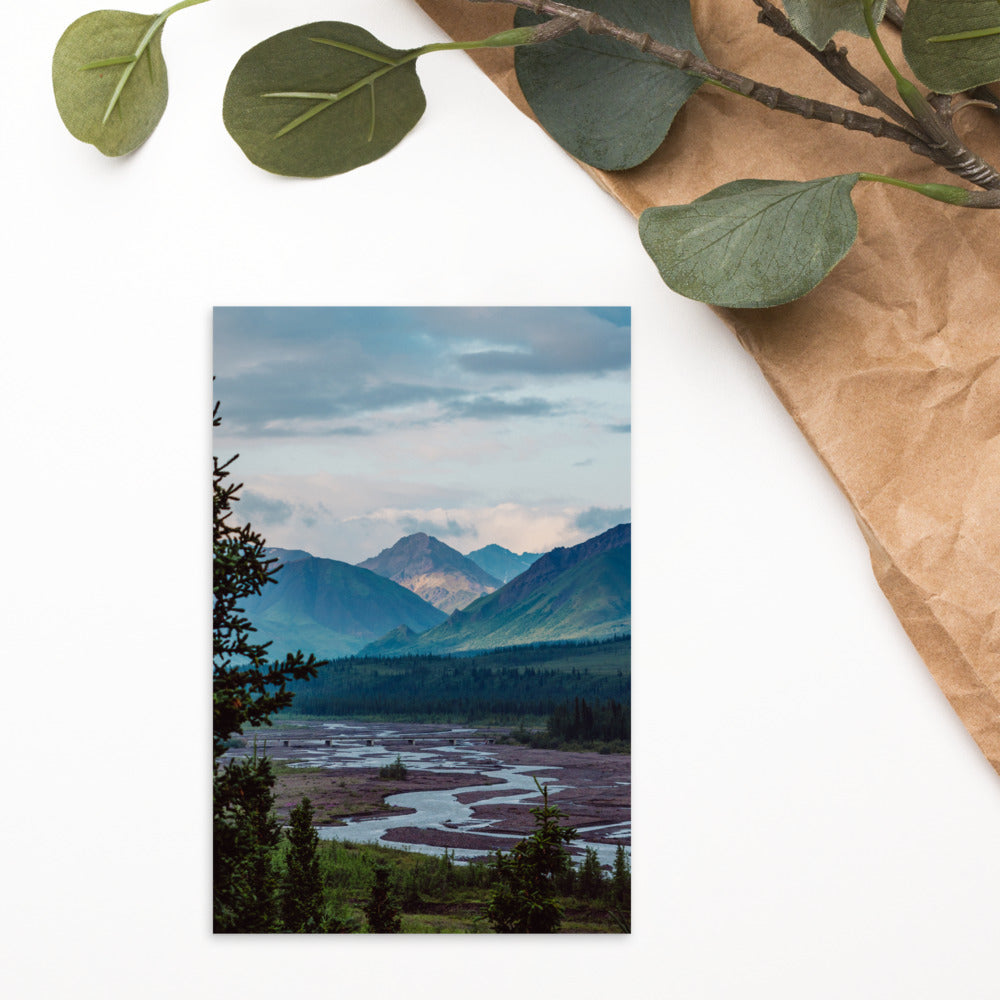 Alaskan Dawn Postcard
