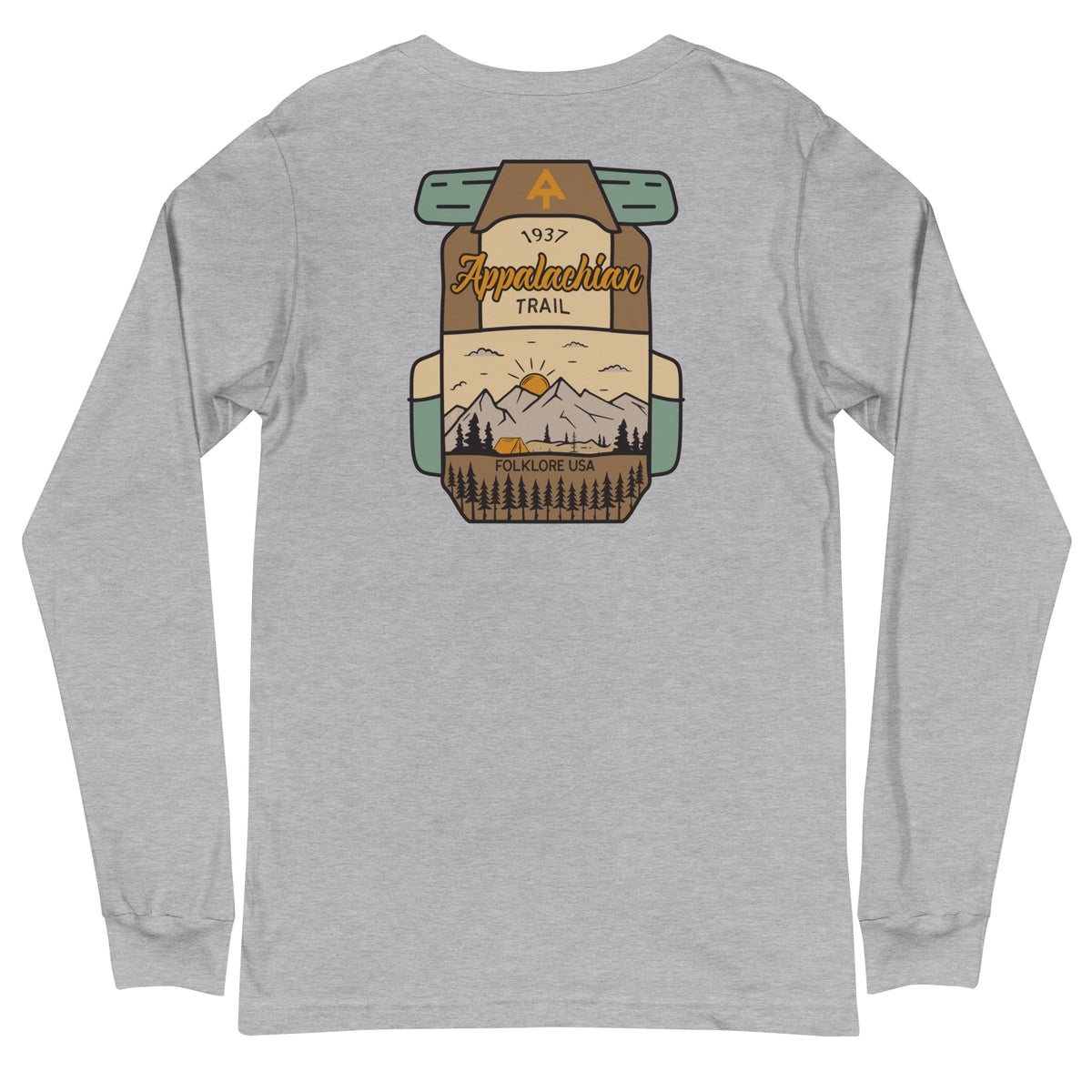 Appalachian Trail Backpack Long Sleeve T-Shirt