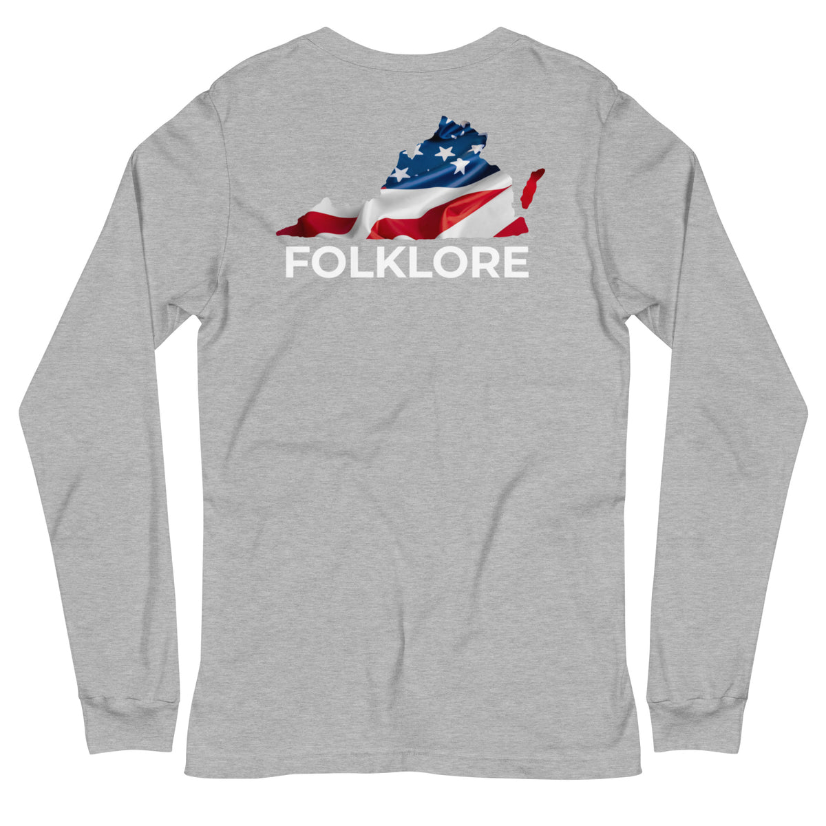 VA American Flag Long Sleeve Tee