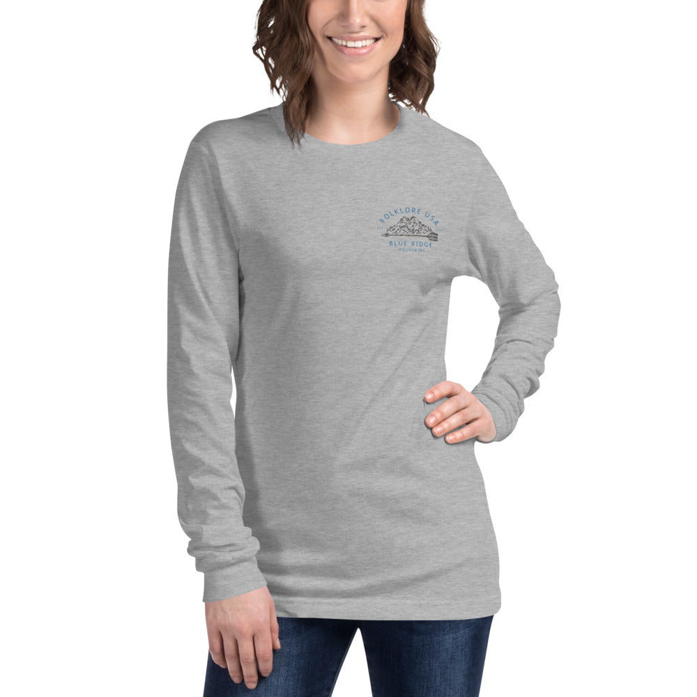 Blue Ridge Mountains #2 Unisex Long Sleeve Tee