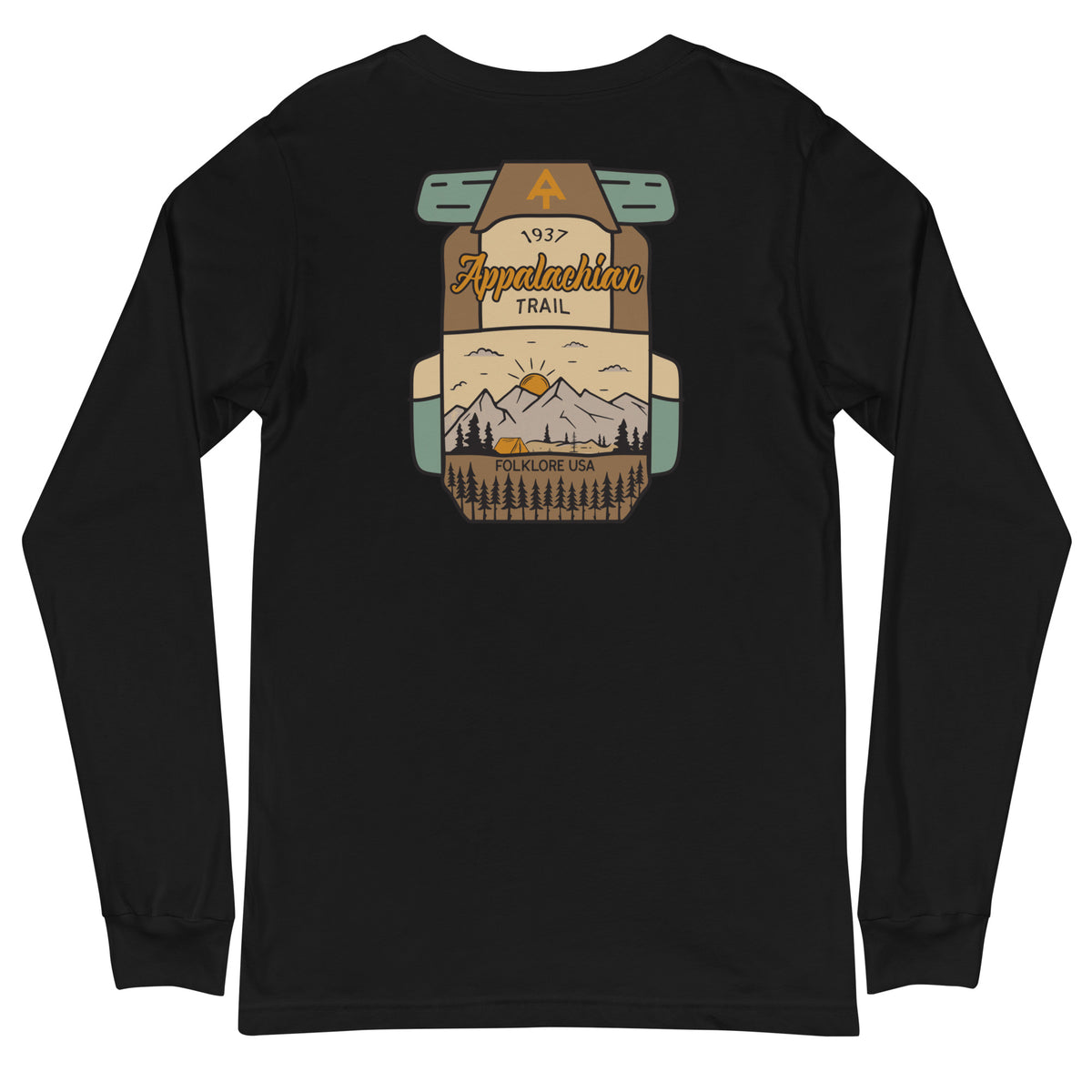 Appalachian Trail Backpack Long Sleeve T-Shirt