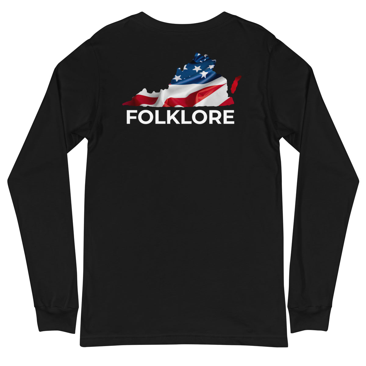 VA American Flag Long Sleeve Tee