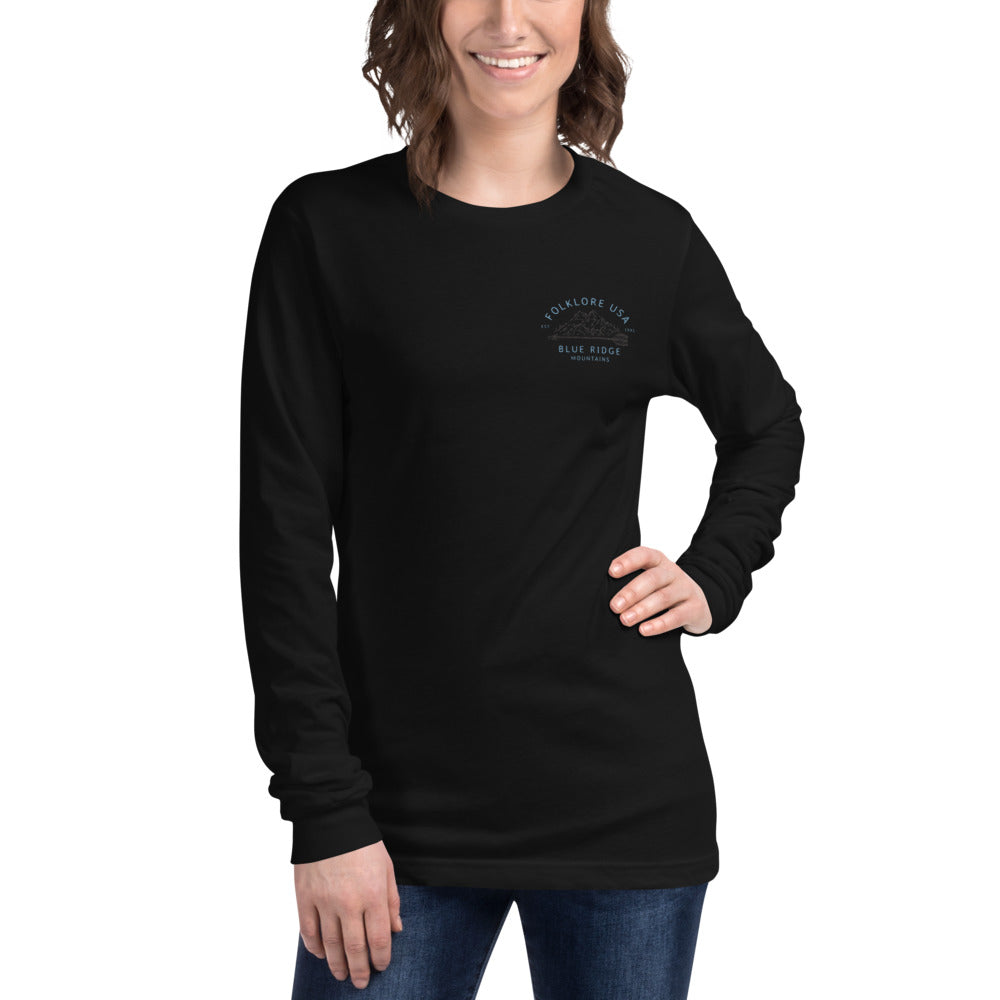 Blue Ridge Mountains #2 Unisex Long Sleeve Tee