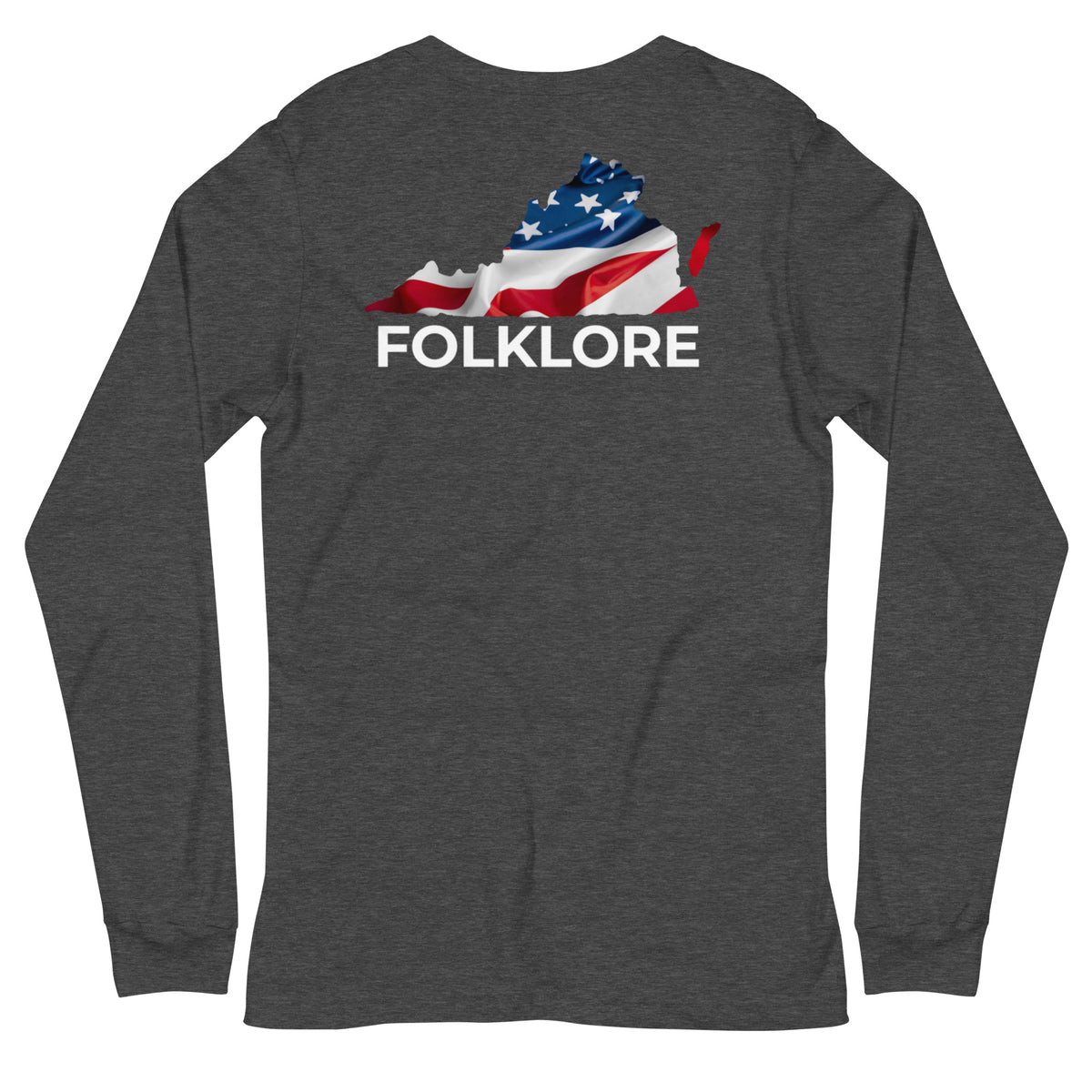 VA American Flag Long Sleeve Tee