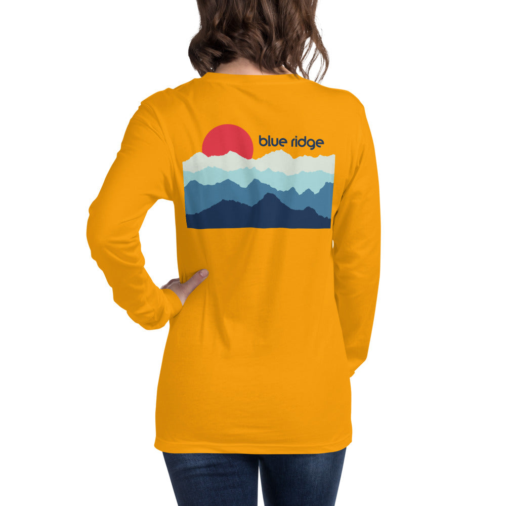 Blue Ridge Mountains #2 Unisex Long Sleeve Tee