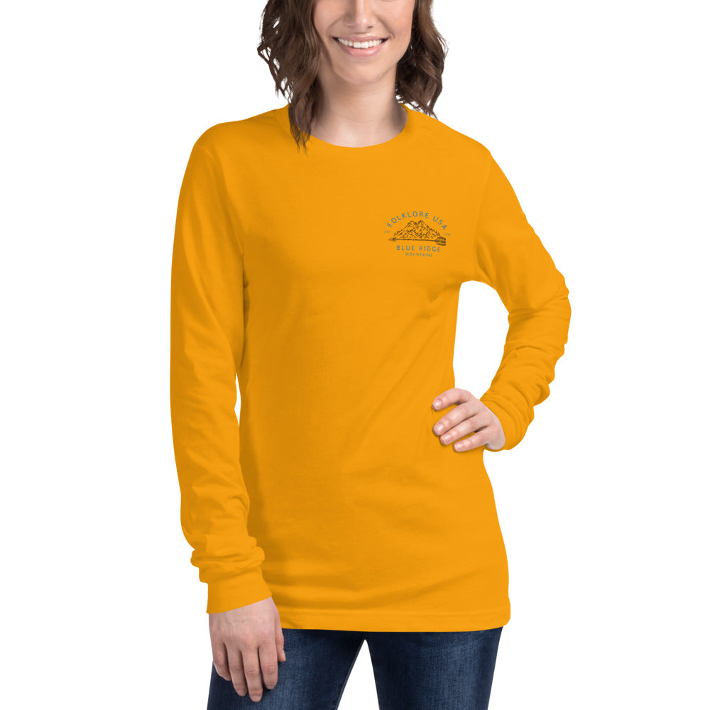 Blue Ridge Mountains #2 Unisex Long Sleeve Tee
