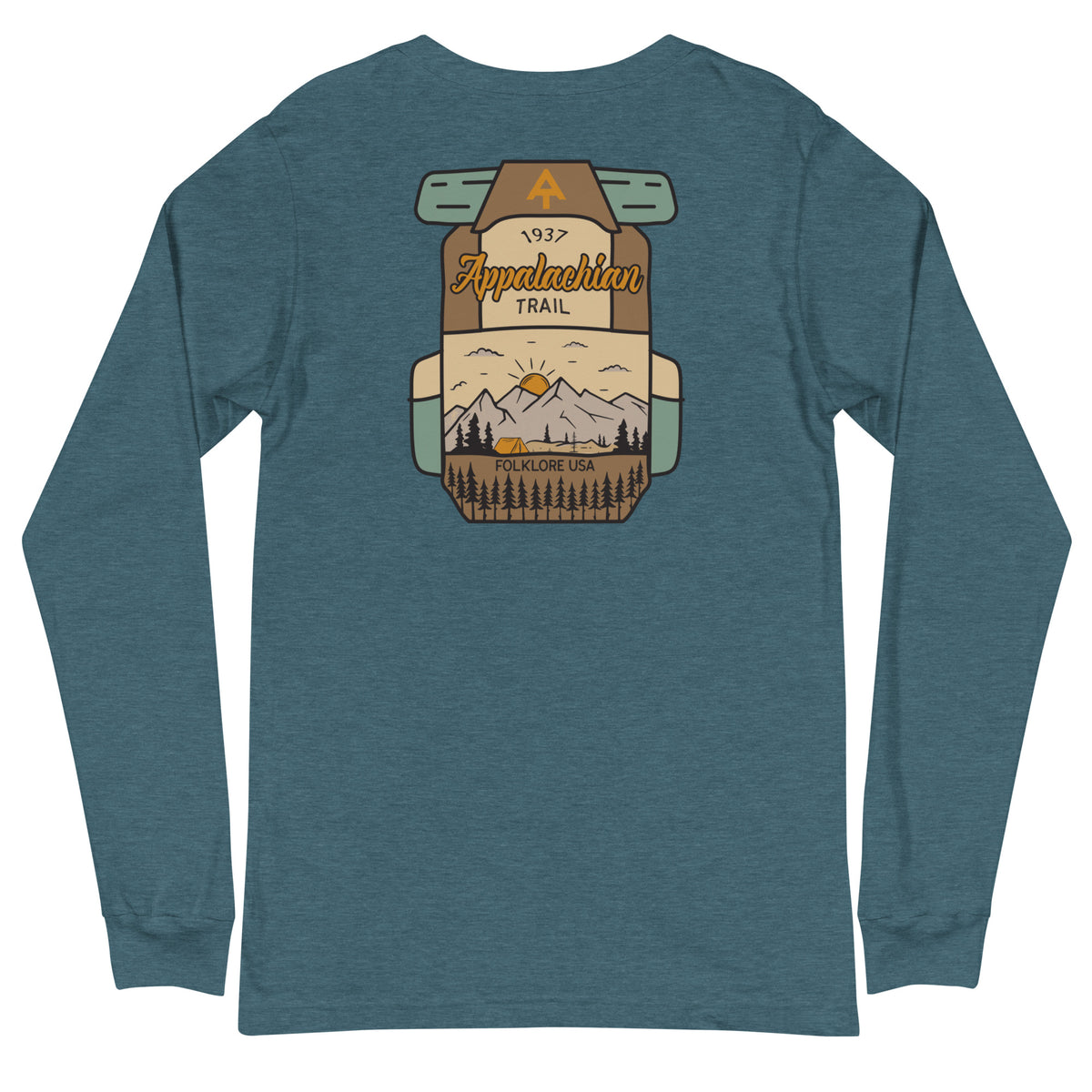 Appalachian Trail Backpack Long Sleeve T-Shirt