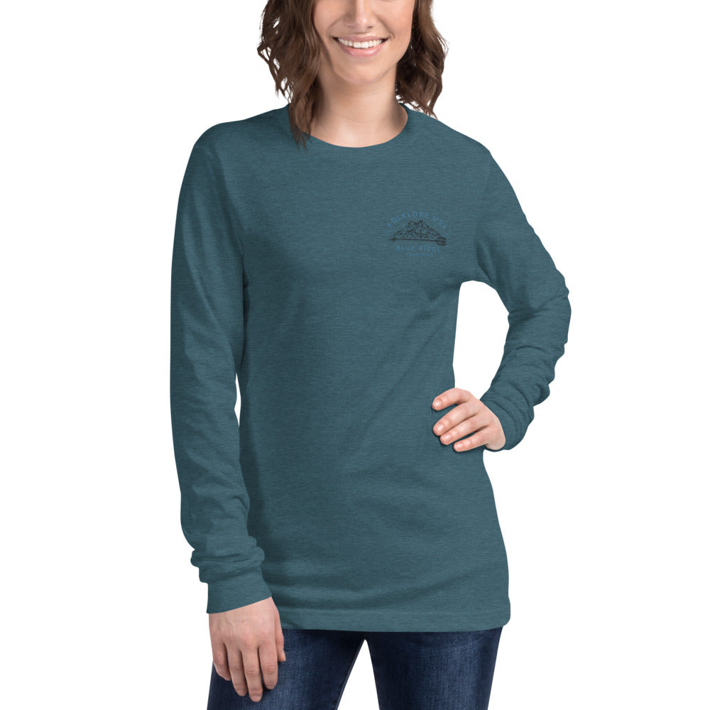 Blue Ridge Mountains #2 Unisex Long Sleeve Tee