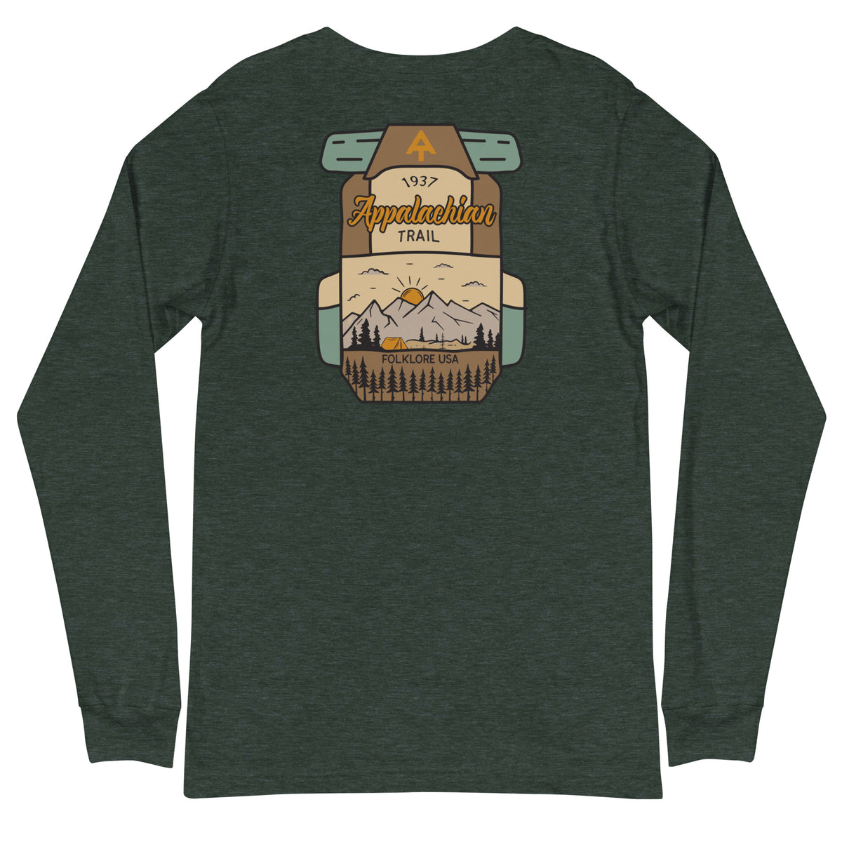Appalachian Trail Backpack Long Sleeve T-Shirt