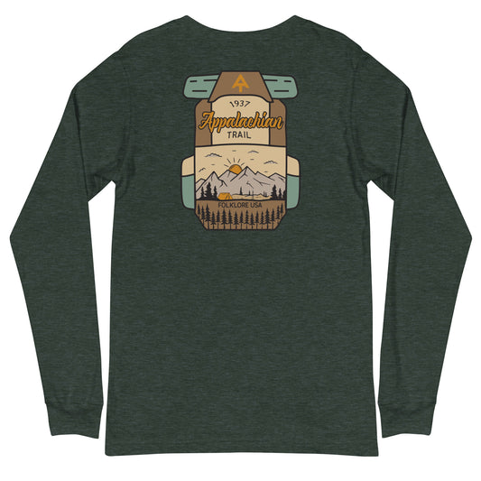 Appalachian Trail Backpack Long Sleeve T-Shirt