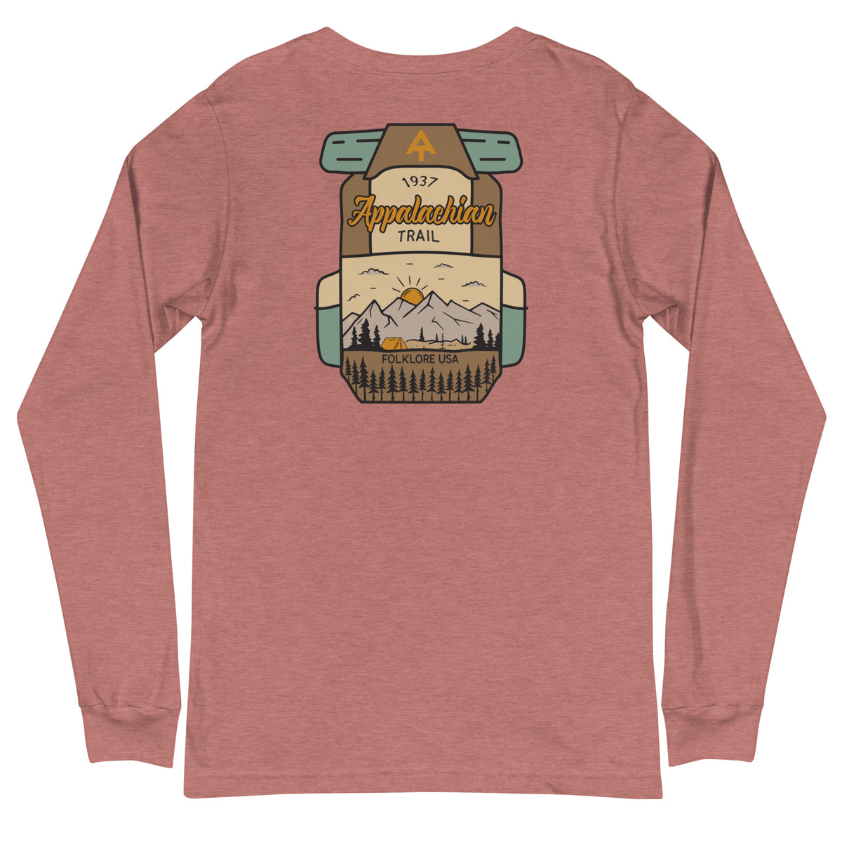 Appalachian Trail Backpack Long Sleeve T-Shirt
