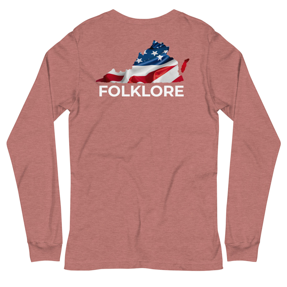 VA American Flag Long Sleeve Tee