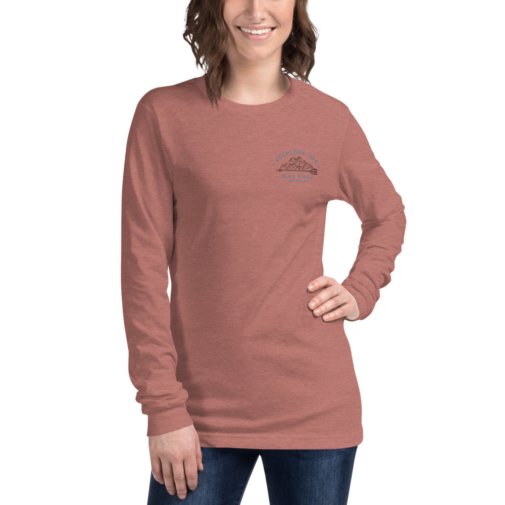 Blue Ridge Mountains #2 Unisex Long Sleeve Tee