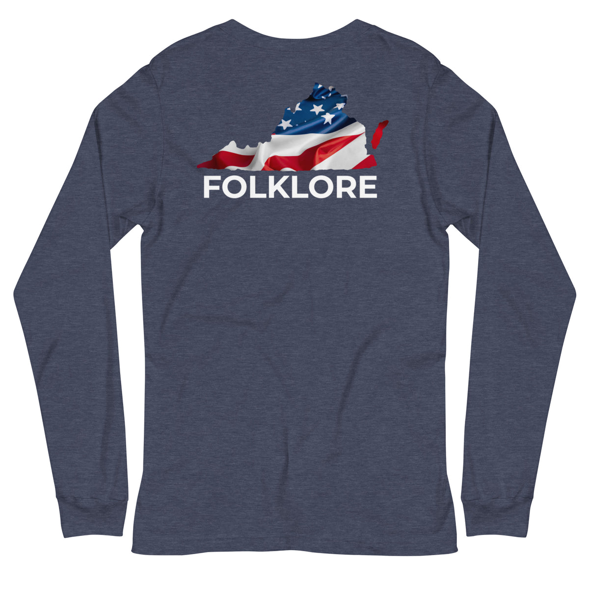 VA American Flag Long Sleeve Tee
