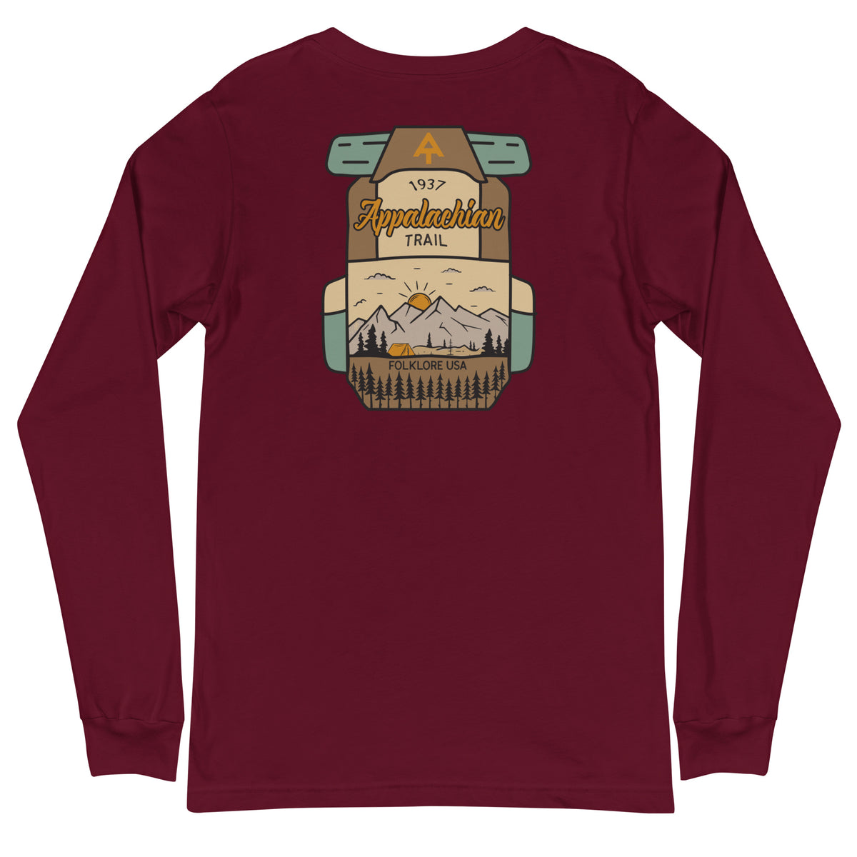 Appalachian Trail Backpack Long Sleeve T-Shirt