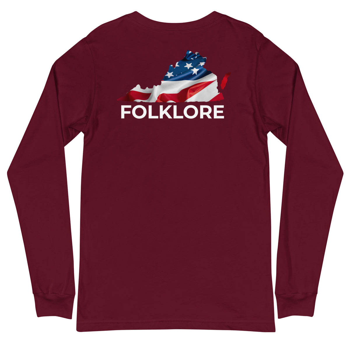 VA American Flag Long Sleeve Tee