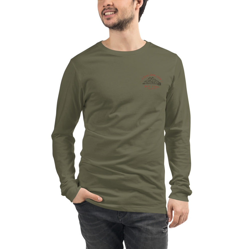 Blue Ridge Mountains Unisex Long Sleeve Tee