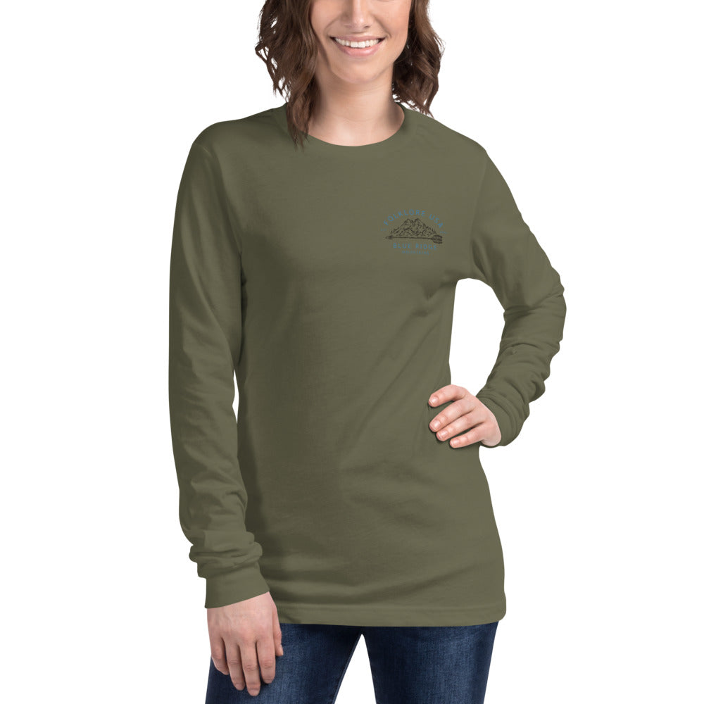 Blue Ridge Mountains #2 Unisex Long Sleeve Tee