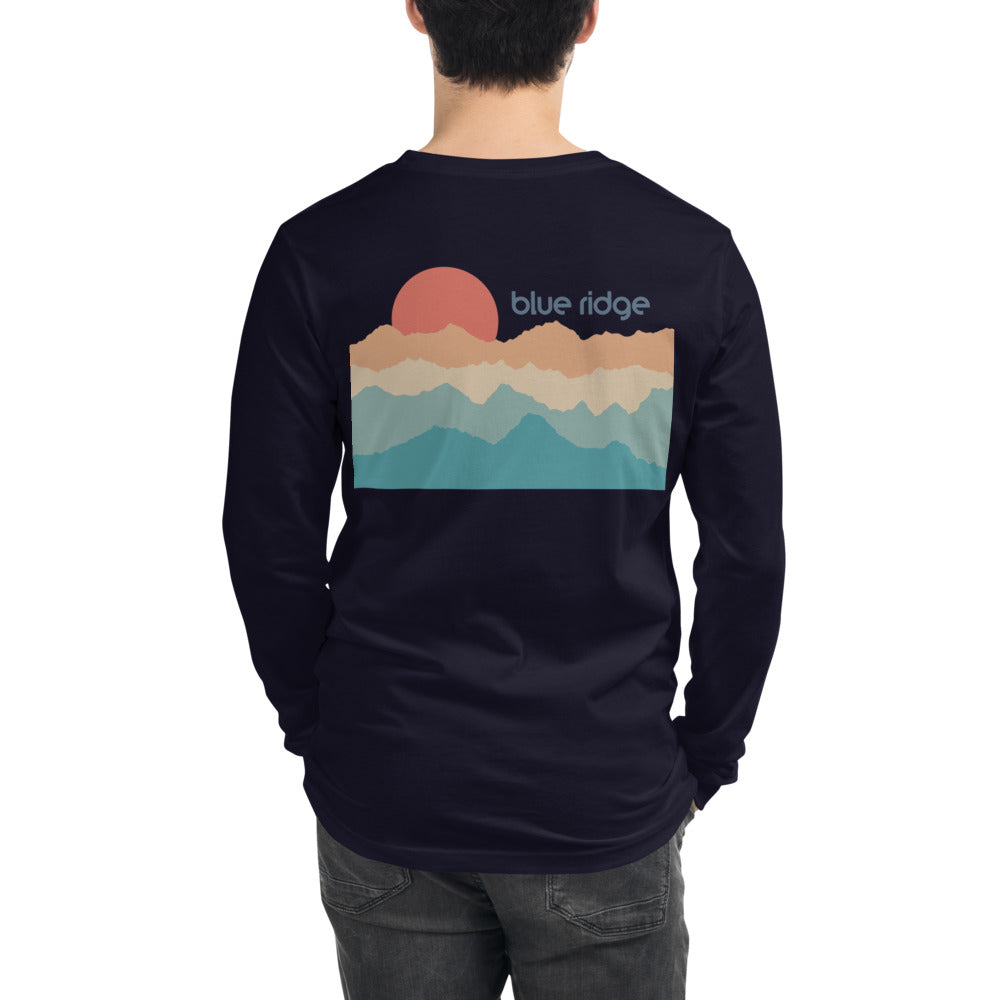 Blue Ridge Mountains Unisex Long Sleeve Tee