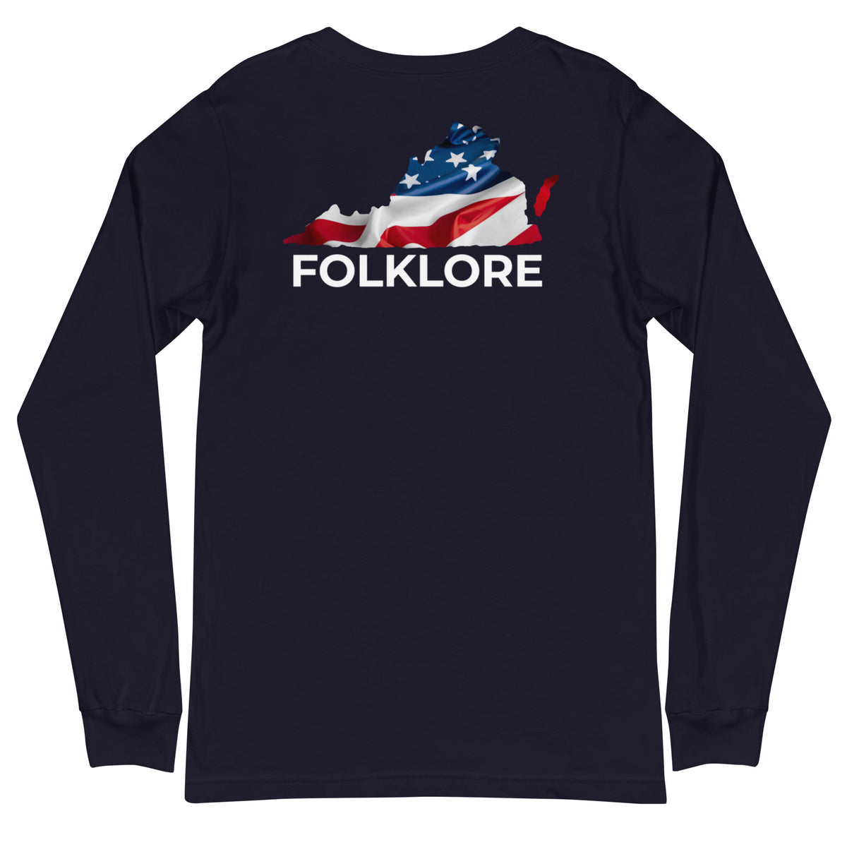 VA American Flag Long Sleeve Tee