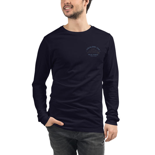 Blue Ridge Mountains #2 Unisex Long Sleeve Tee