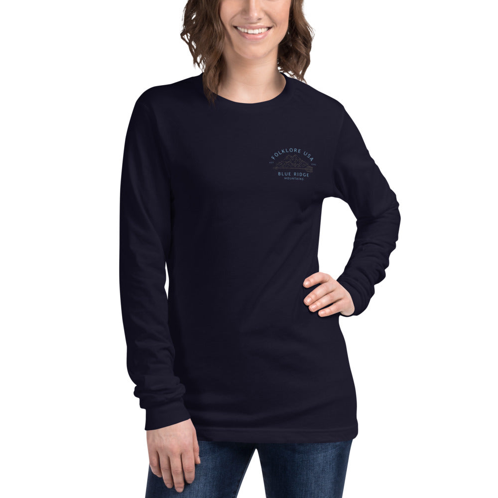Blue Ridge Mountains #2 Unisex Long Sleeve Tee