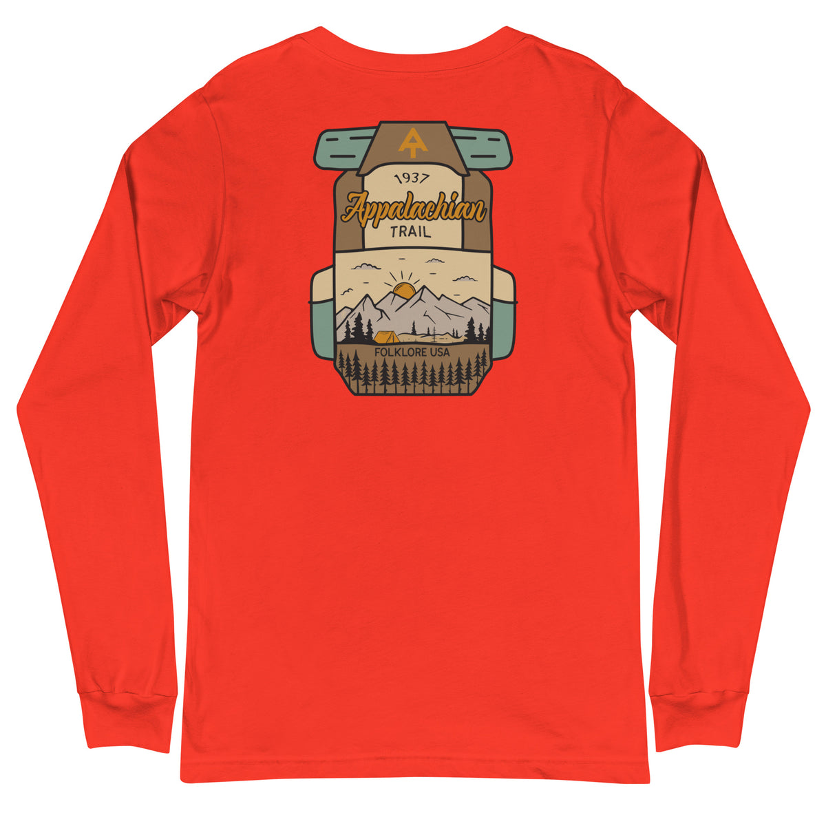 Appalachian Trail Backpack Long Sleeve T-Shirt