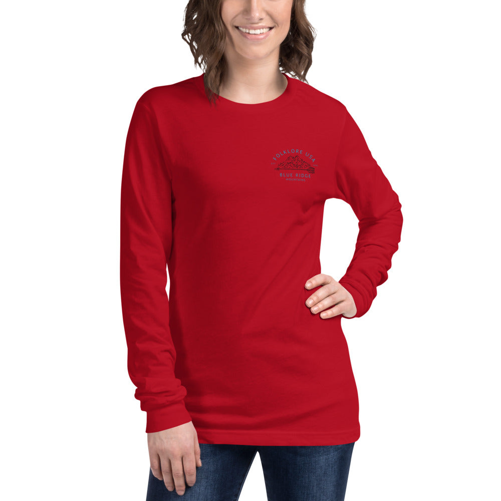 Blue Ridge Mountains #2 Unisex Long Sleeve Tee