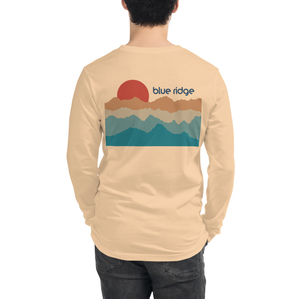 Blue Ridge Mountains Unisex Long Sleeve Tee