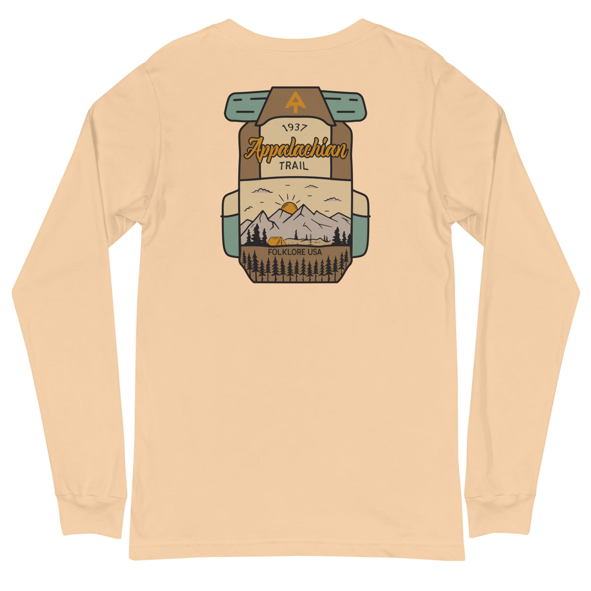 Appalachian Trail Backpack Long Sleeve T-Shirt
