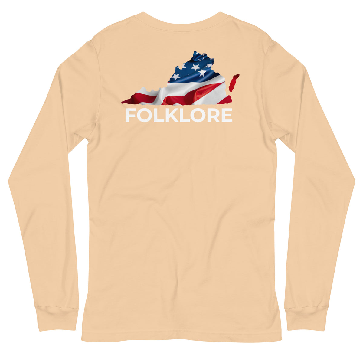 VA American Flag Long Sleeve Tee