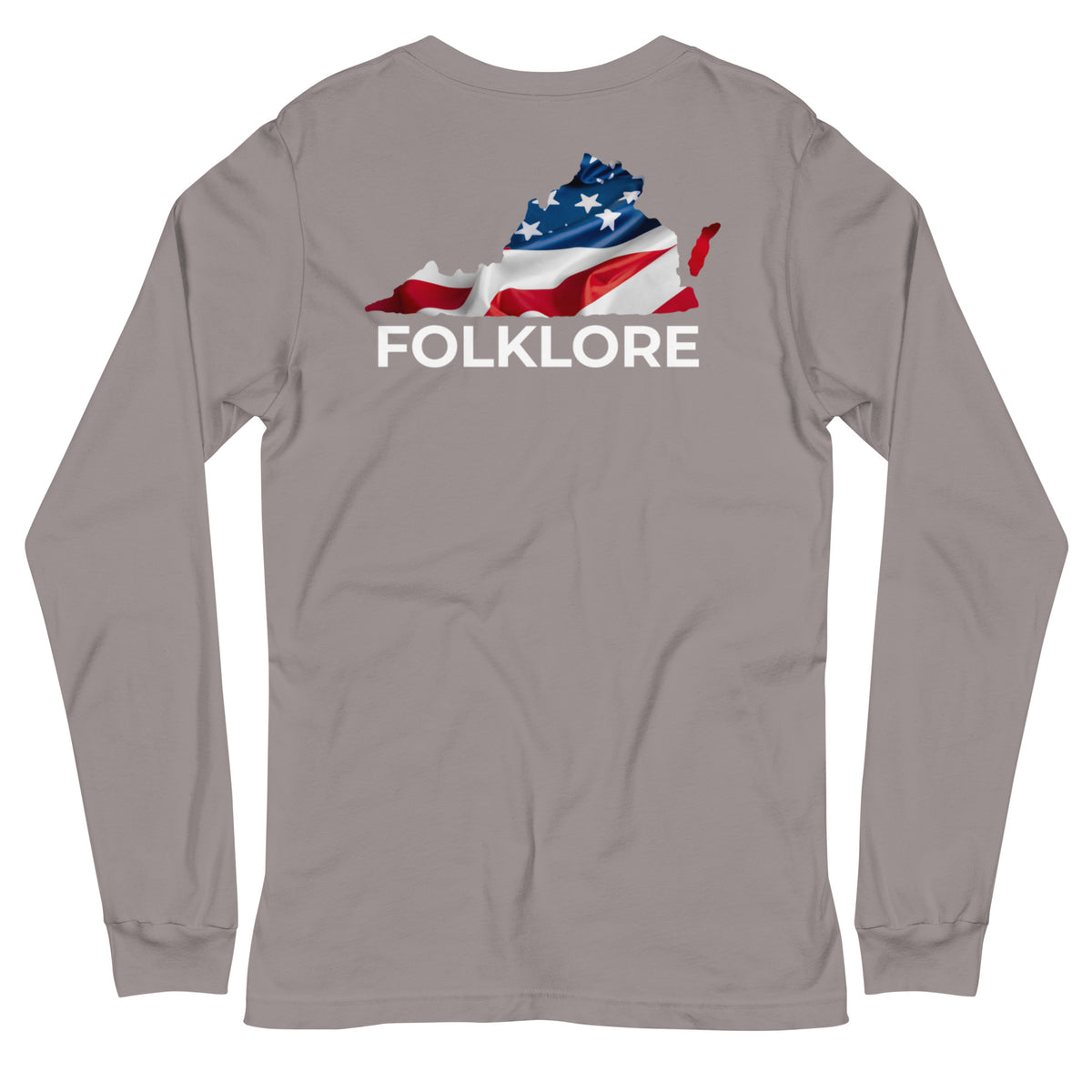 VA American Flag Long Sleeve Tee