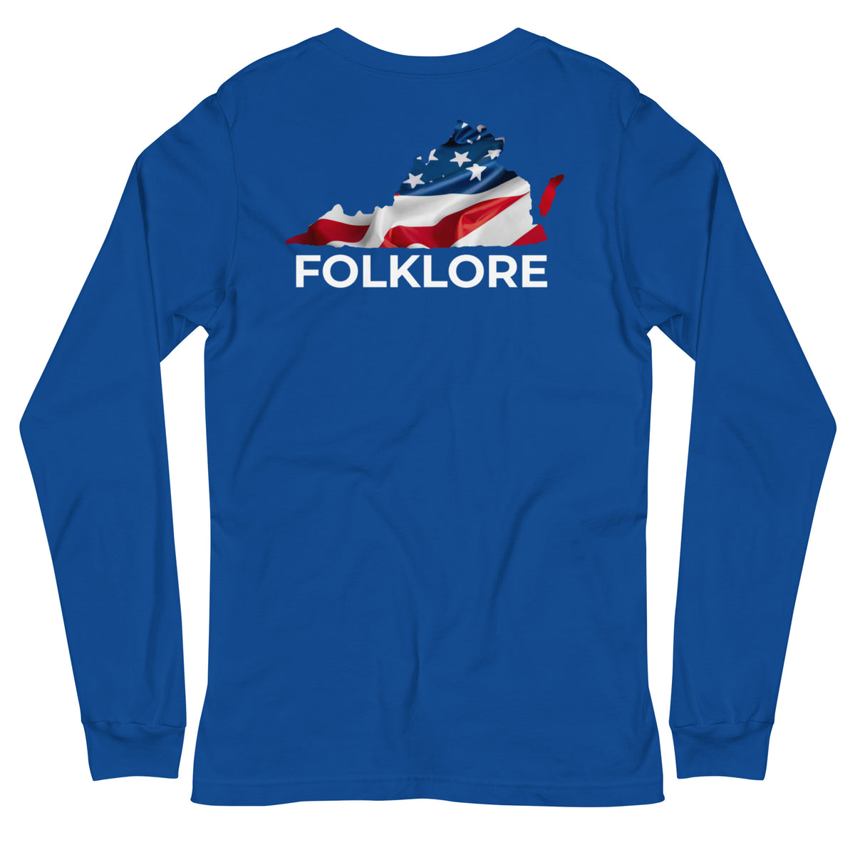 VA American Flag Long Sleeve Tee