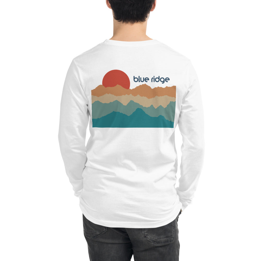 Blue Ridge Mountains Unisex Long Sleeve Tee