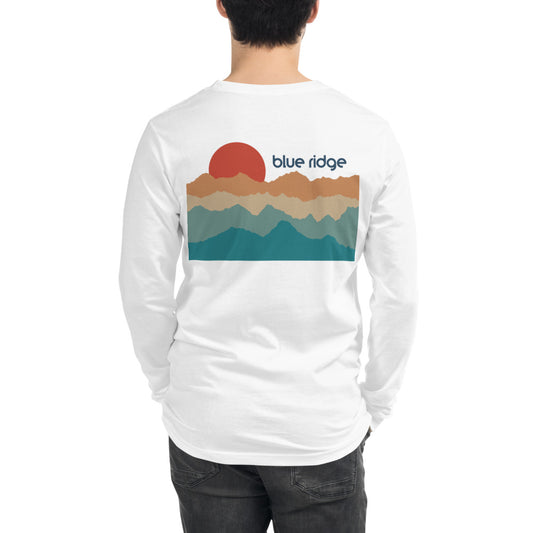 Blue Ridge Mountains Unisex Long Sleeve Tee