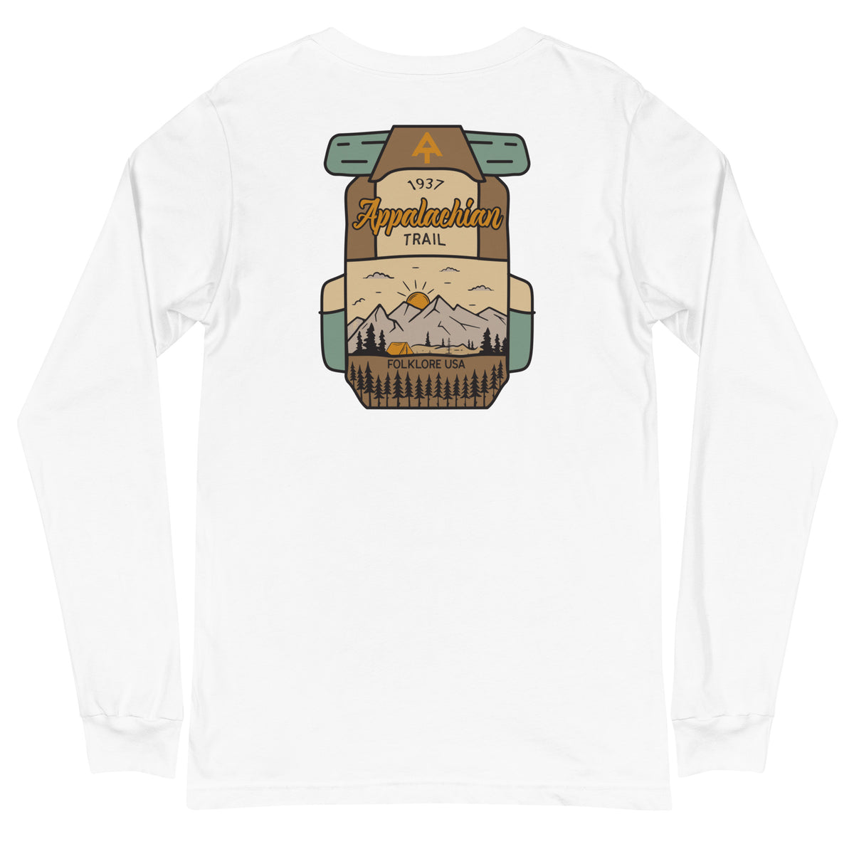 Appalachian Trail Backpack Long Sleeve T-Shirt