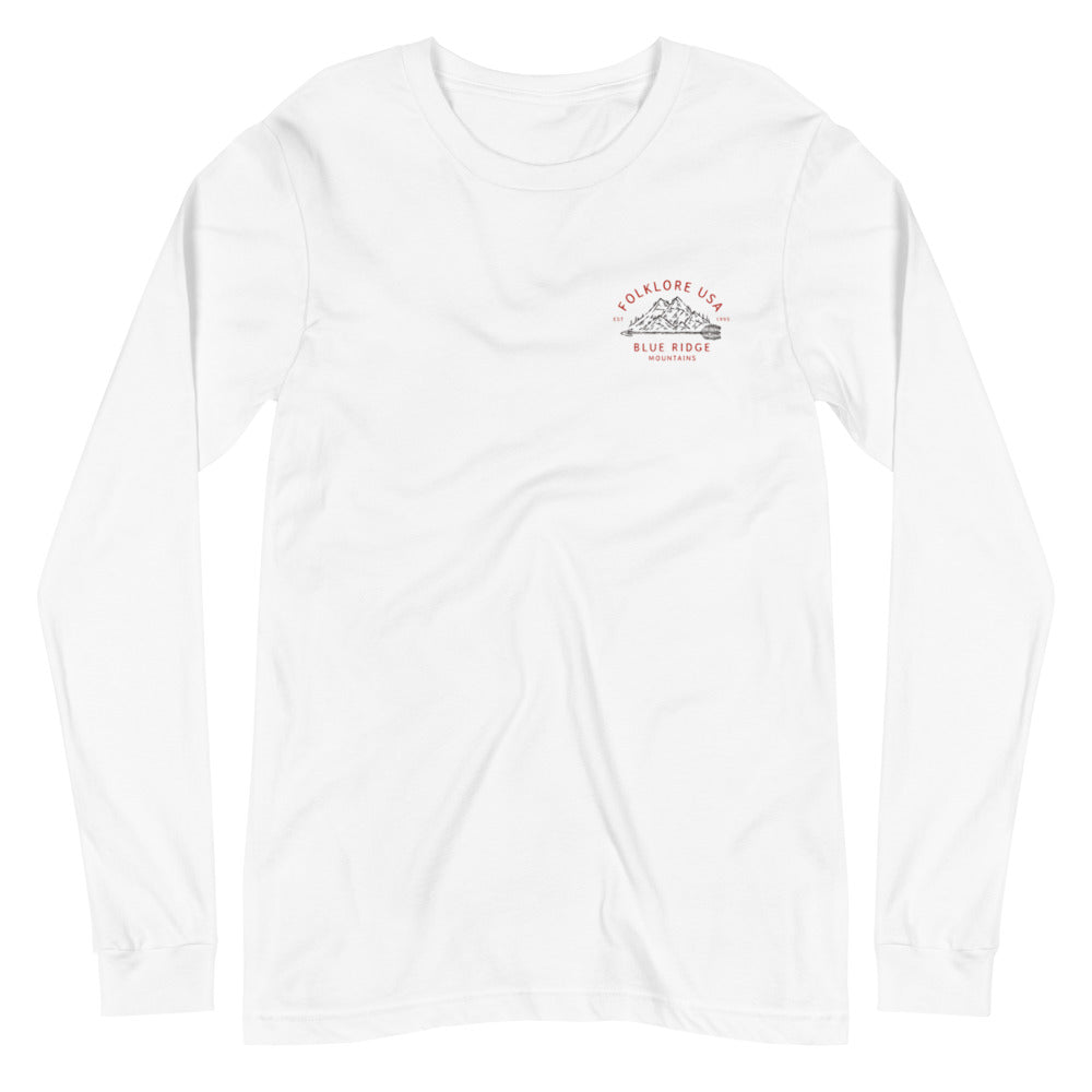 Blue Ridge Mountains Unisex Long Sleeve Tee