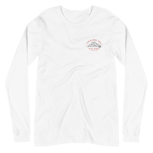 Blue Ridge Mountains Unisex Long Sleeve Tee