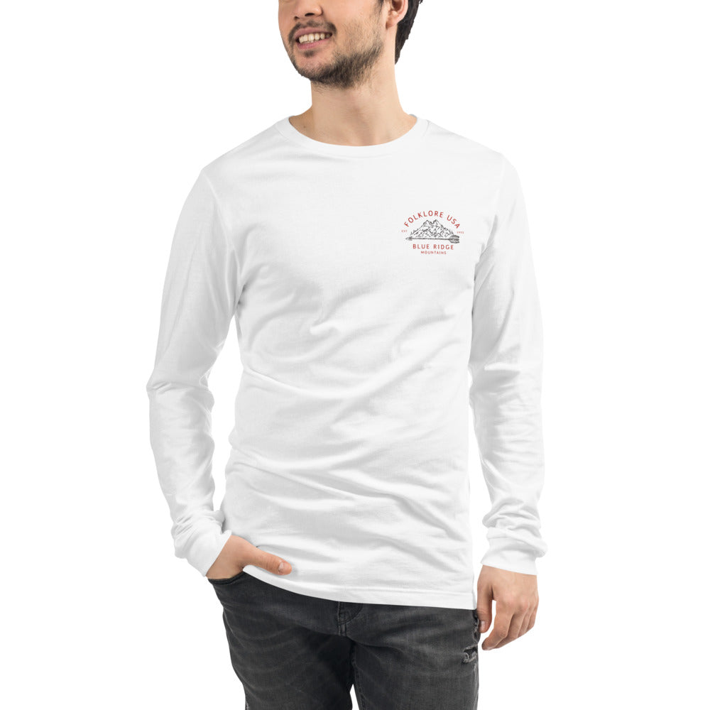 Blue Ridge Mountains Unisex Long Sleeve Tee