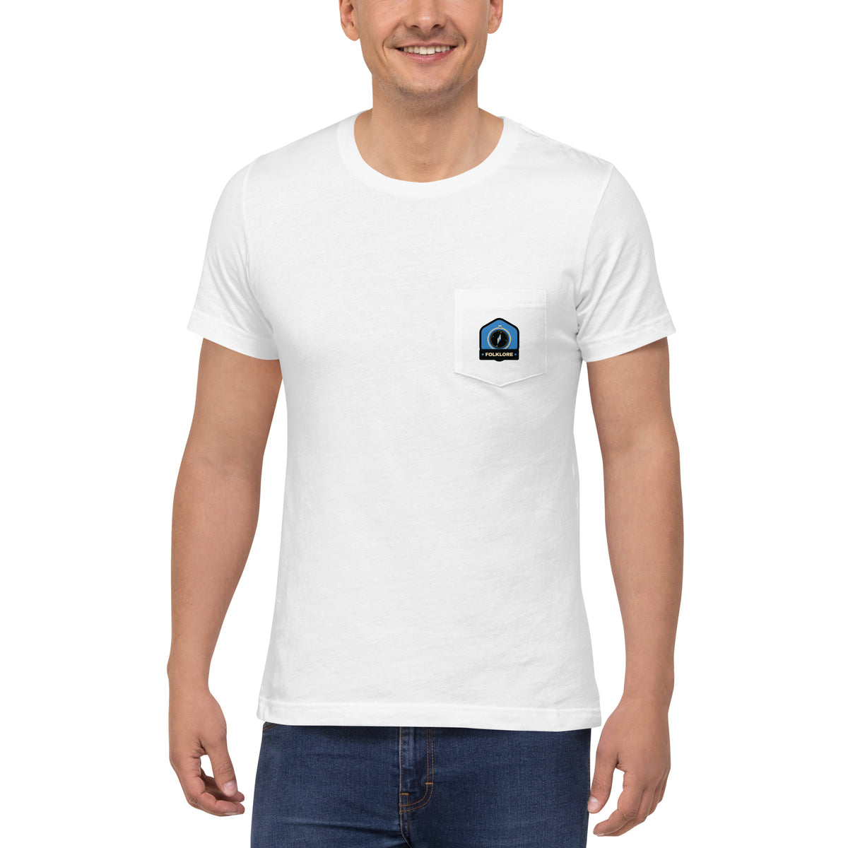 Outdoor Adventure Unisex Pocket Tee (Sunset Shore)